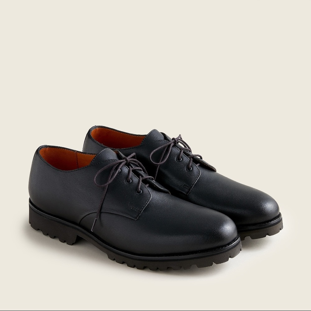 NWT J.Crew Camden Leather Bluchers Dress Shoes
